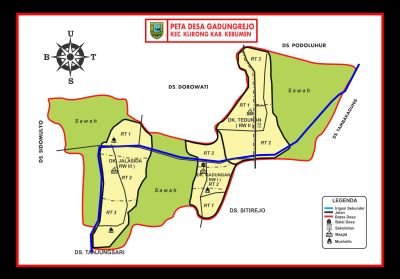 Profil Umum Desa Gadungrejo Kecamatan Klirong